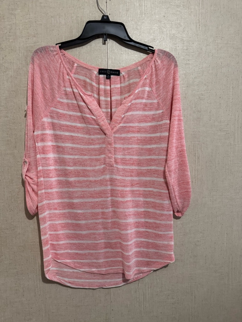 Fred David women’s 3/4 sleeve shirt
